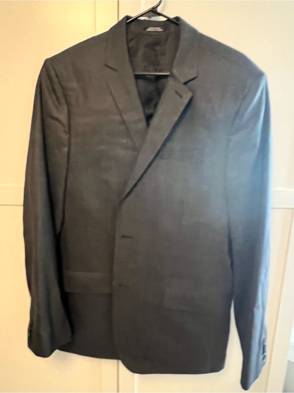 Express Men's Black Single-Breasted Blazer
